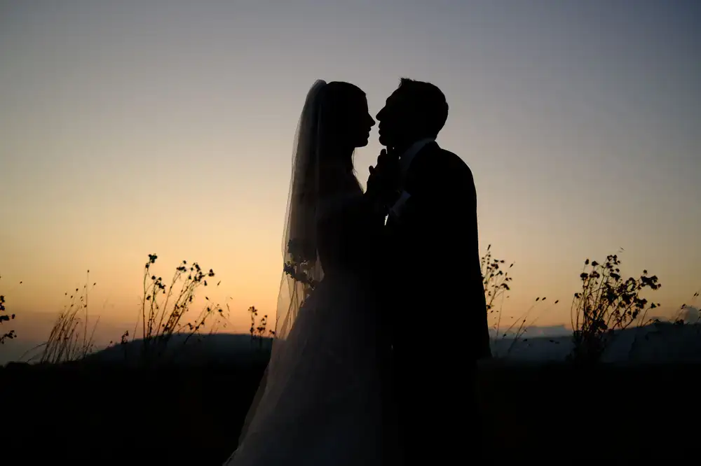 Evening portraits at dusk